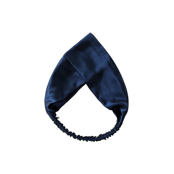 Mulberry Silk Headband Non-Slip Sleep Turban Elegant Minimal Chic Hair Wrap main image 4